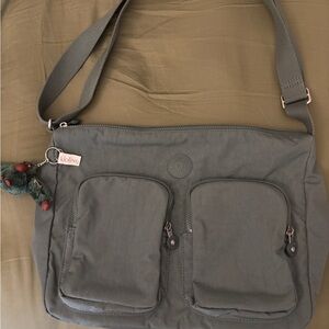 Kipling Green Shoulder Bag